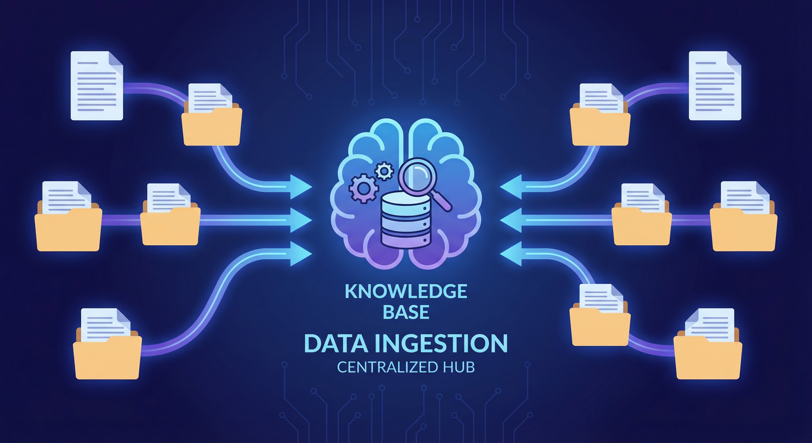 Knowledge base for AI receptionist